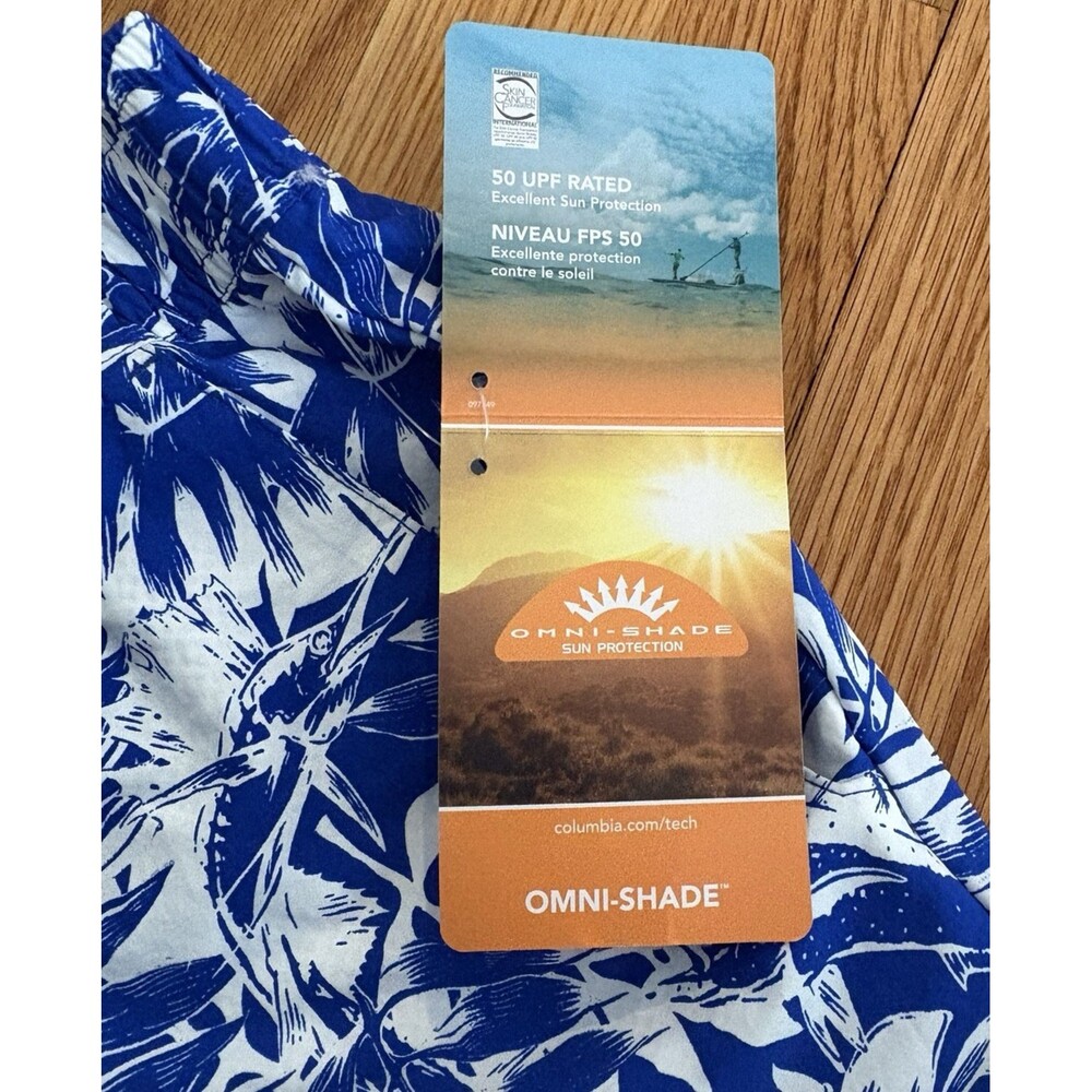 Columbia PFG Performance Shorts Womens XL 5" Inseam Fishing Boarding Boating New - Picture 9 of 13